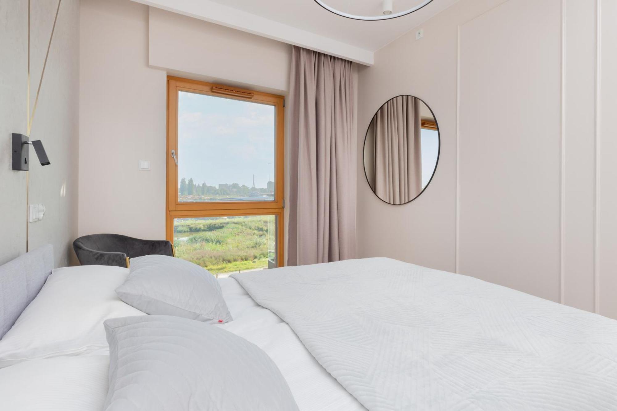 Sienna Grobla Apartment With View Of The Motlawa Terrace & Sauna, Gym By Noclegi Renters Gdansk Dış mekan fotoğraf