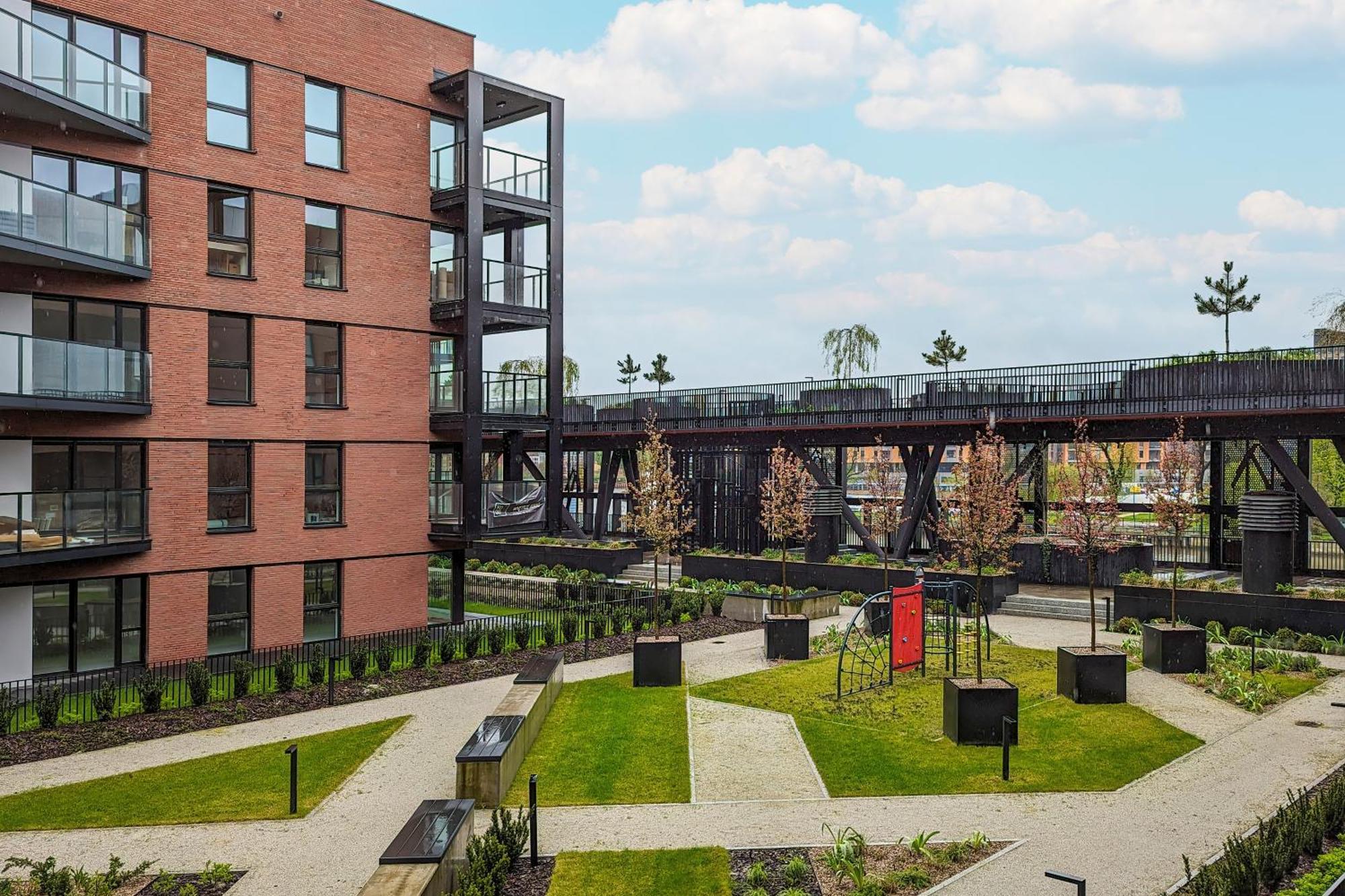 Sienna Grobla Apartment With View Of The Motlawa Terrace & Sauna, Gym By Noclegi Renters Gdansk Dış mekan fotoğraf
